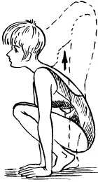 Упражнение 4 Сядьте ноги широко разведите в стороны ладонями упритесь в пол - фото 14