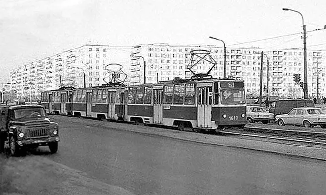 Бухарестская улица Фото В Валдина 1989 г Фрагмент карты СанктПетербурга - фото 33