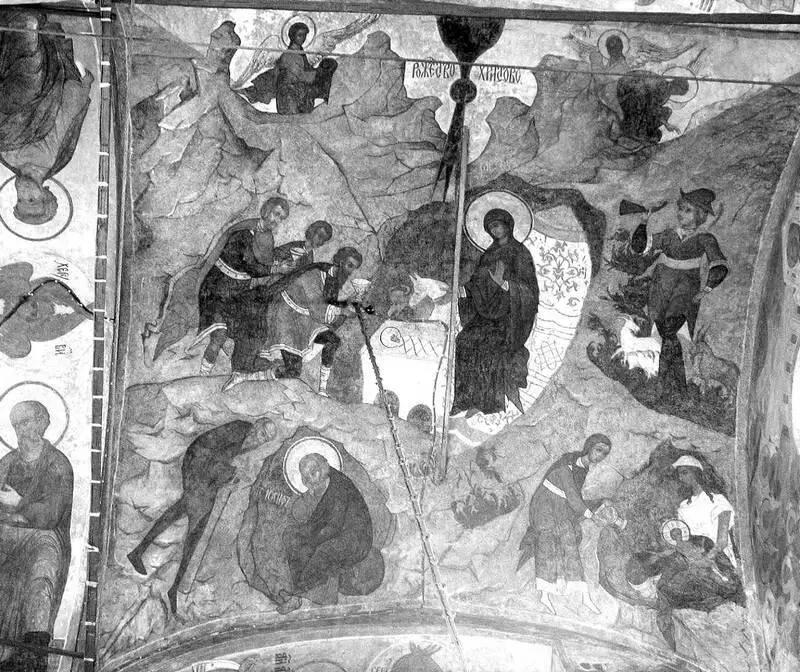 Апостолы Петр и Павел Успенский собор На сводах помещены рисунки на тему - фото 36