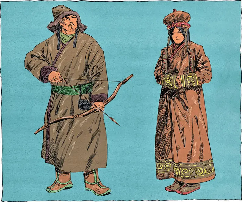 Вероятно монголы XII века выглядели так И Сакуров Насчет нечистоплотности и - фото 8