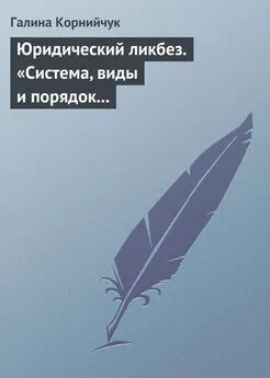 Галина Корнийчук - Юридический ликбез. «Система, виды и порядок проведения государственного контроля за субъектами предпринимательской деятельности»