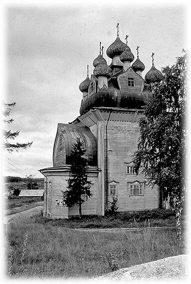 Церковь Николая Чудотворца в деревне Бережная Дуброва Архангельская область - фото 26