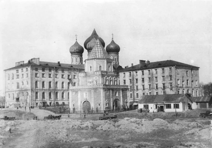 Измайлово 1950е гг Перед тем как начать строительство с острова отселили - фото 15