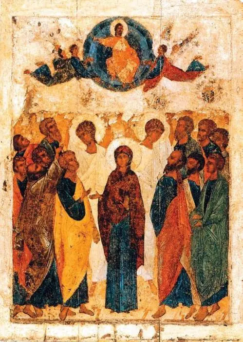 Вознесение Андрей Рублев 1408 г Вознесение XVI в Греция Вознесением - фото 26