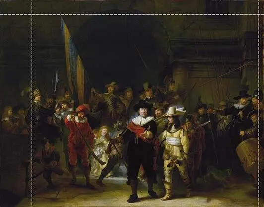 Илл 62 Геррит Люнденс Копия картины Рембрандта ван Рейна Ночной дозор - фото 39
