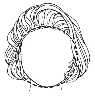 Рис 2 Удачным вариантом являются длинные прямые волосы с челкой или без нее - фото 2