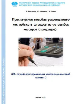 Николай Химич - Практическое пособие руководителю как избежать штрафов из-за ошибок кассиров (продавцов)