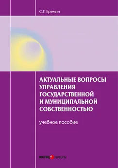 Сергей Еремин - Актуальные вопросы управления государственной и муниципальной собственностью. Учебное пособие