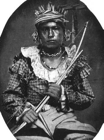 Индеец айова С дагеротипа 1847 г Первым европейцем упомянувшим айовов был - фото 6