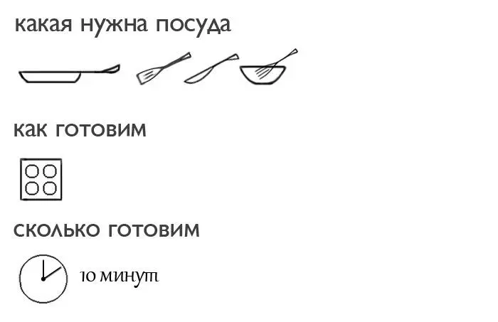 Продукты на 1 порцию 1 яйцо 1 средний помидор 05 головки репчатого лука 10 г - фото 1