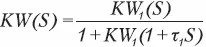 где КW 1 передаточная функция прямой цепи без скоростной обратной связи t 1S - фото 14