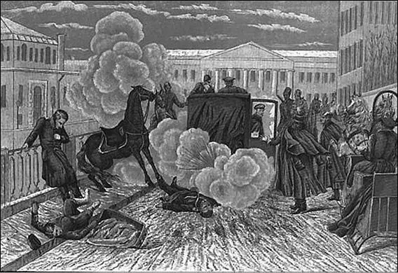 Покушение на императора Александра II Литография 1881 г Император Александр - фото 30