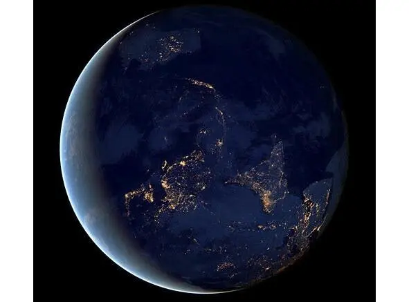 Земля Вид полумесяца из космоса Рисунок 3 г Земля вид полумесяца из - фото 8