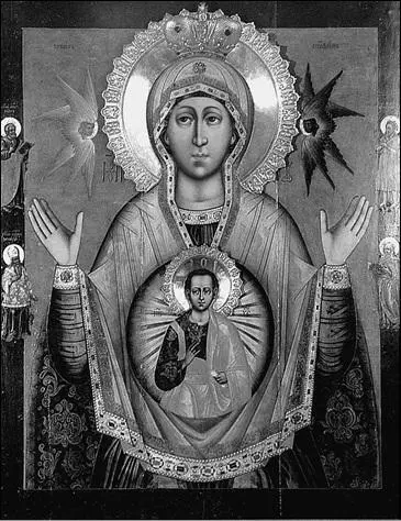 Икона Божией Матери ЗнамениеЦарскосельская Икона Божией Матери - фото 35