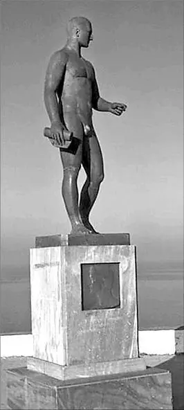 Памятник Руперту Бруку Остров Скирос связан регулярным сообщением с Эвбеей - фото 4