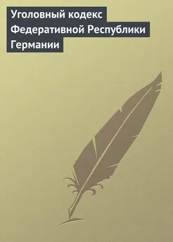 Дмитрий Шестаков - Уголовный кодекс Федеративной Республики Германии