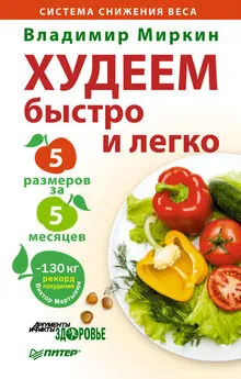 Владимир Миркин - Худеем быстро и легко. Минус 5 размеров за 5 месяцев