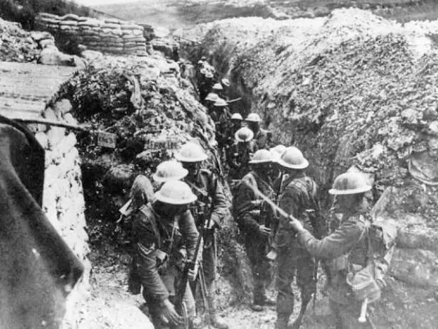 Окопная война англичане во Франции в июне 1916 г 18 июня 1916 г с с - фото 2