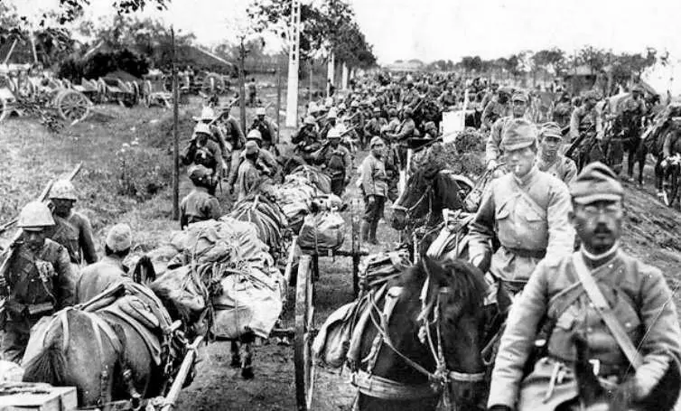 Японские войска в Манчжурии весной 1932 г 17 марта 1932 г СССР родился Олег - фото 6