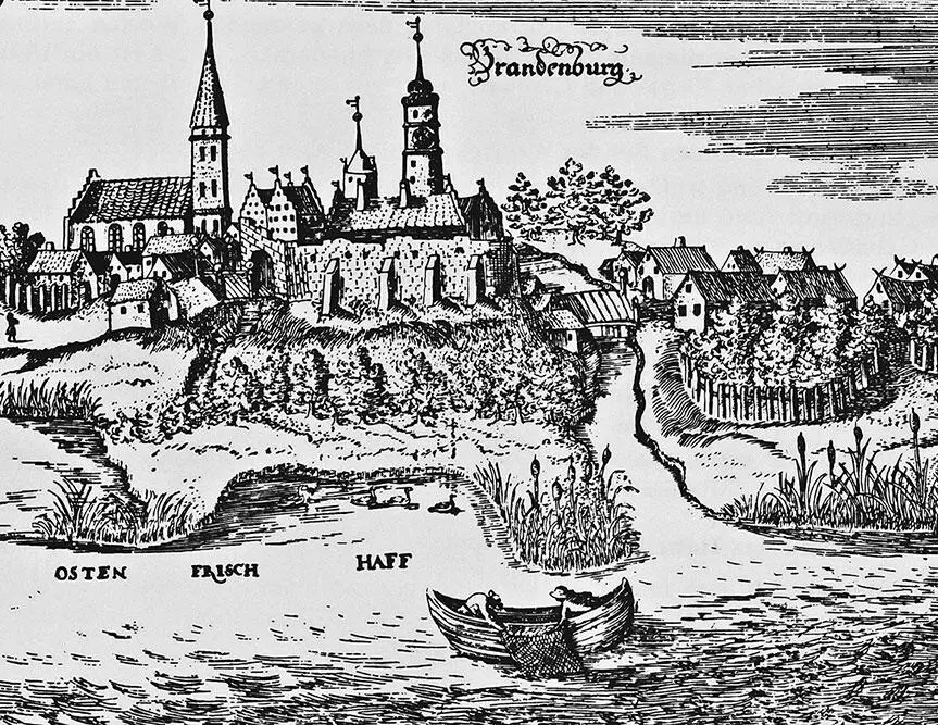Бранденбург и залив ФришесХафф на гравюре XVII века Из книги Христофа - фото 12