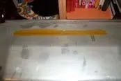 Ну и ВНИЗУ НА РЕБРЕ ШКАФА В КОТОРОМ СТОЯЛА ДУХОВКА А смолу ЭЛЕКТРИК может - фото 32