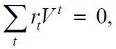где V t дисконтный множитель по ставке q в r t элемент финансового потока - фото 25