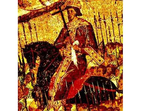 Рис 3 Владимир Мономах фрагмент иконы 1560 г 18 ноября 1096 г реконкиста - фото 4