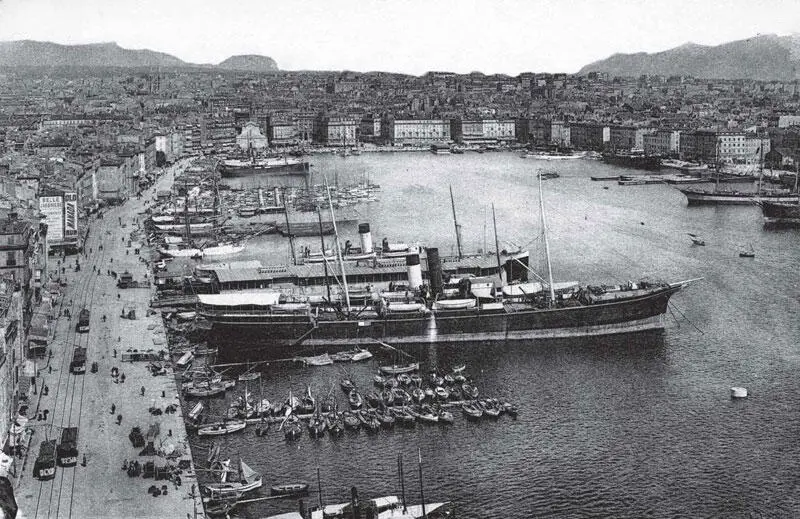 Общий вид марсельского порта Впрочем в намерении написать книгу о Св Горе - фото 6