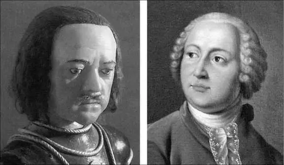 Петр Великий и Михайло Ломоносов отец и сын После рождения Михайлы - фото 15