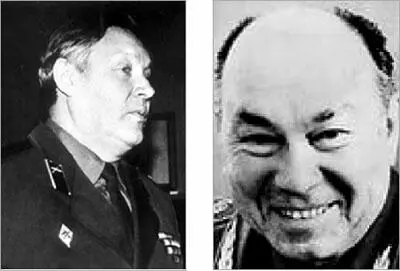 ЯШИН Юрий Алексеевич генерал армии МОНАХОВ Николай Константинович полковник - фото 4