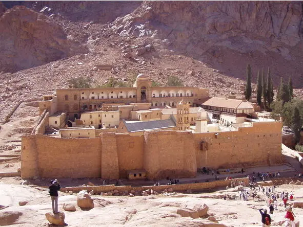 View of the monastery of St Catherine from above The monastery developed a - фото 19