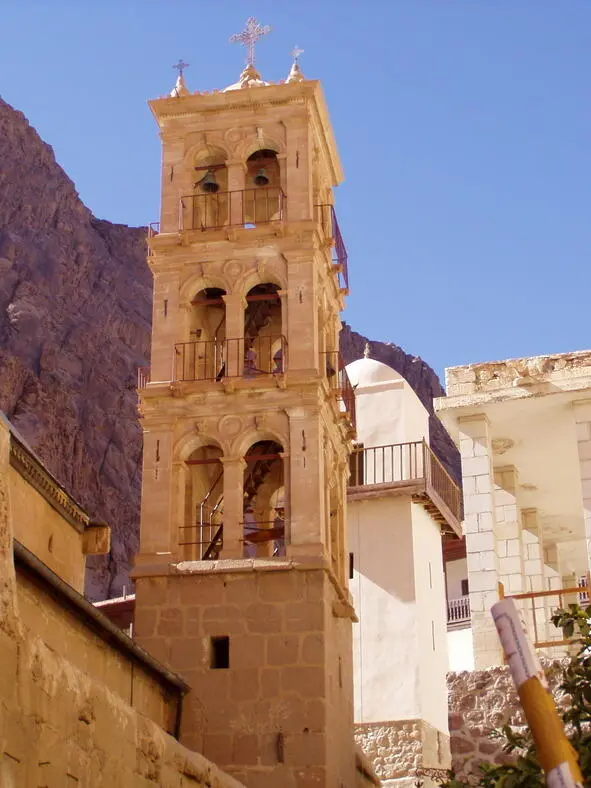 The bell tower of the monastery of St Catherine The main temple in the - фото 21