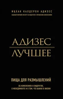 Ицхак Адизес - Адизес. Лучшее. Пища для размышлений. Об изменениях и лидерстве, о менеджменте и о том, что важно в жизни