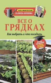 Галина Кизима - Все о грядках. Какие выбрать и что посадить