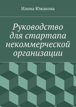 Илона Южакова - Руководство для стартапа некоммерческой организации