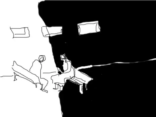 Он почувствовал ее взгляд и проснулся Она сидела напротив в полупустой - фото 42