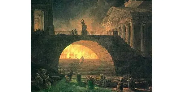 Р Хьюберт Пожар Рима 1796 ПИРСИНГ ПРИНЦА АЛЬБЕРТА см АМФАЛАНГИ - фото 4