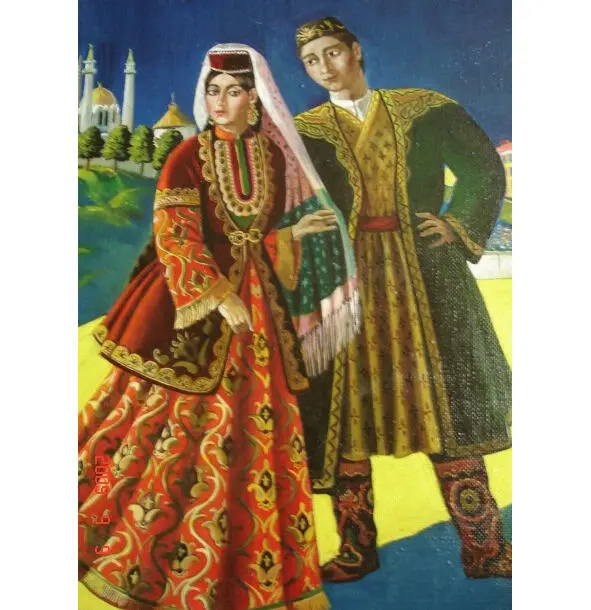 художник Рамзия Зиннатова Ты скажи красавица скажи Не обманывай меня ты не - фото 29