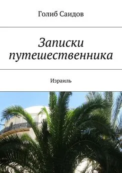 Голиб Саидов - Записки путешественника. Израиль