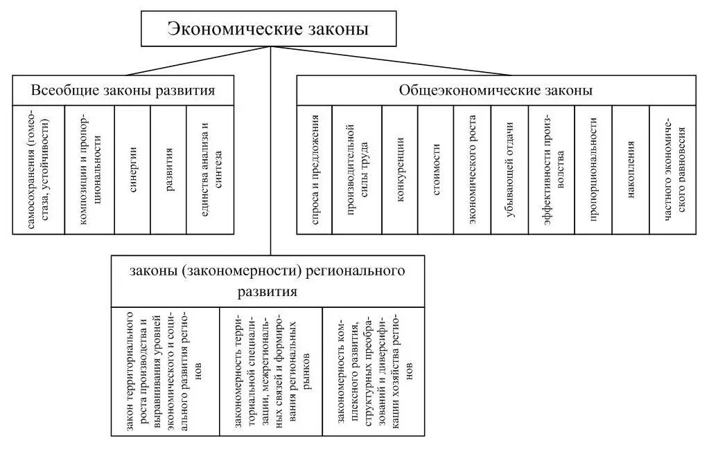 Рисунок 11 Экономические законы используемые при модернизации - фото 1