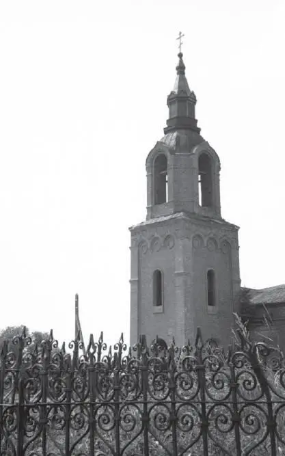 Колокольня храма Покрова в Журавинке Лопатино 1954 г Фото ДИ Журавлева - фото 8