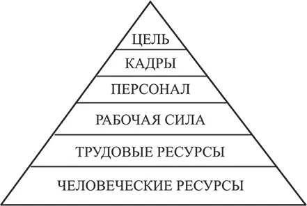Рис 21 Объекты кадровой политики Каждому объекту соответствует определенный - фото 2