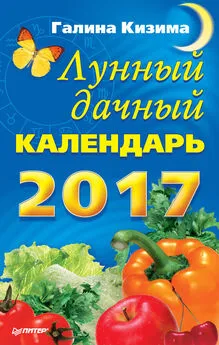 Галина Кизима - Лунный дачный календарь на 2017 год