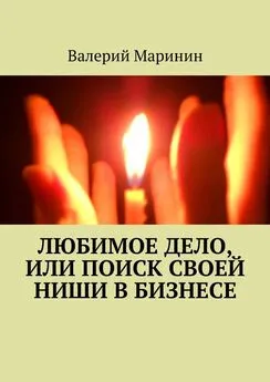 Валерий Маринин - Любимое дело, или Поиск своей ниши в бизнесе