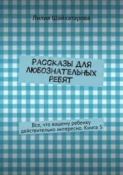 Лилия Шайхатарова - Рассказы для любознательных ребят. Все, что вашему ребенку действительно интересно. Книга 3