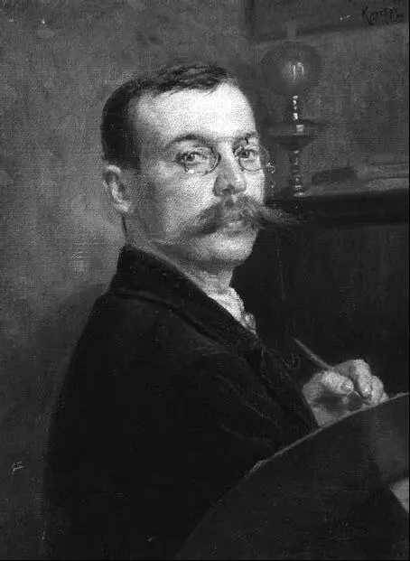 Яков Кругер Автопортрет с палитрой 1899 г Среди обязательных предметов - фото 9