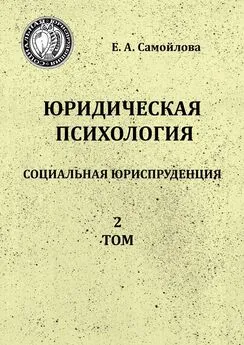 Екатерина Самойлова - Юридическая психология. Социальная юриспруденция. 2 том