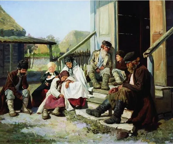 Загорский Н П У земской больницы фрагмент 1886 г Как лежать в кровати - фото 6