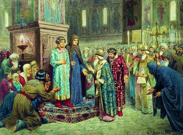 Кившенко А Д Призвание на царство Романовых Михаил Фёдорович Депутация - фото 9