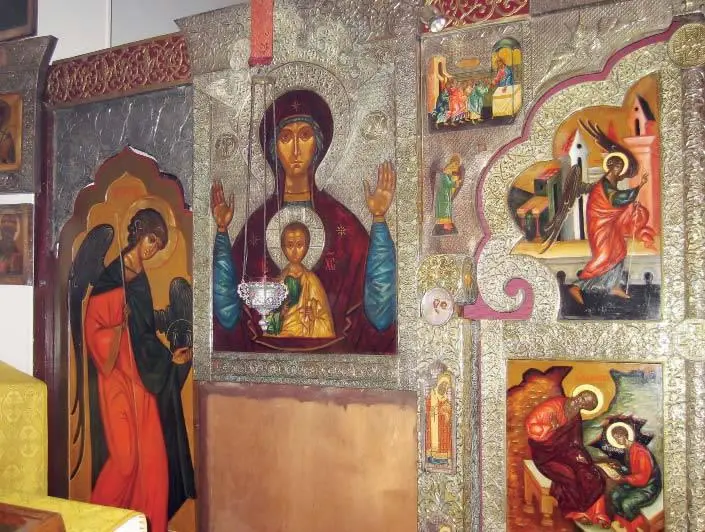 НВ Глоба Оклады икон из иконостаса храма Знамения Божией Матери на бул - фото 68